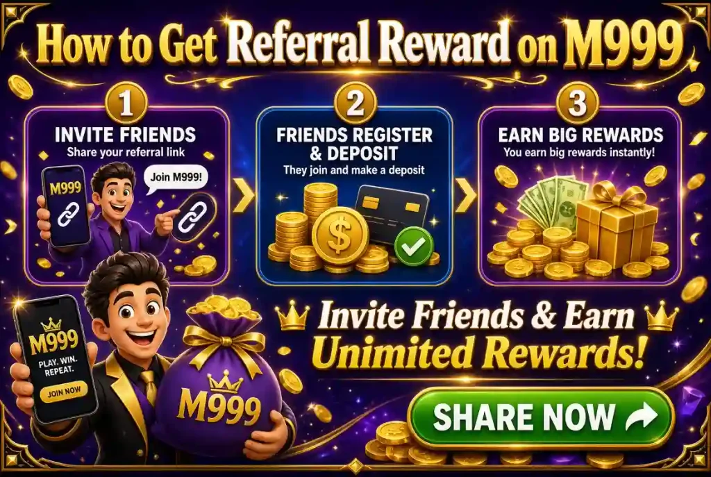 Get Referral Reward on M999